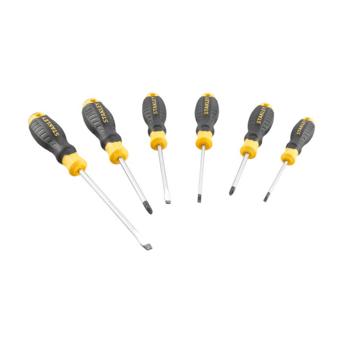 Набор отвёрток 6 шт STANLEY CushionGrip STHT16165-0