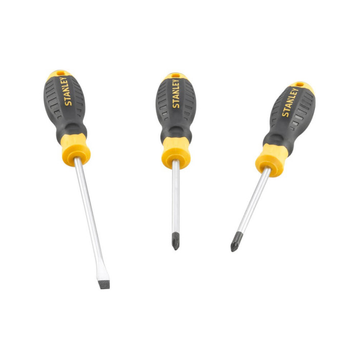 Набор отвёрток 3 шт STANLEY CushionGrip STHT16168-0