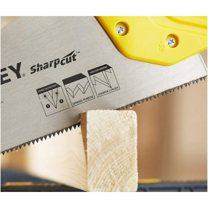 Ножовка SHARPCUT ™ длиной 500 мм для поперечного и продольного реза STANLEY STHT20371-1 - изображение 2