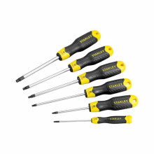 Набор отверток CushionGrip, 5 штук, Torx: №: TT5, TT6, TT8, TT10, TT15 STANLEY STHT2-65156