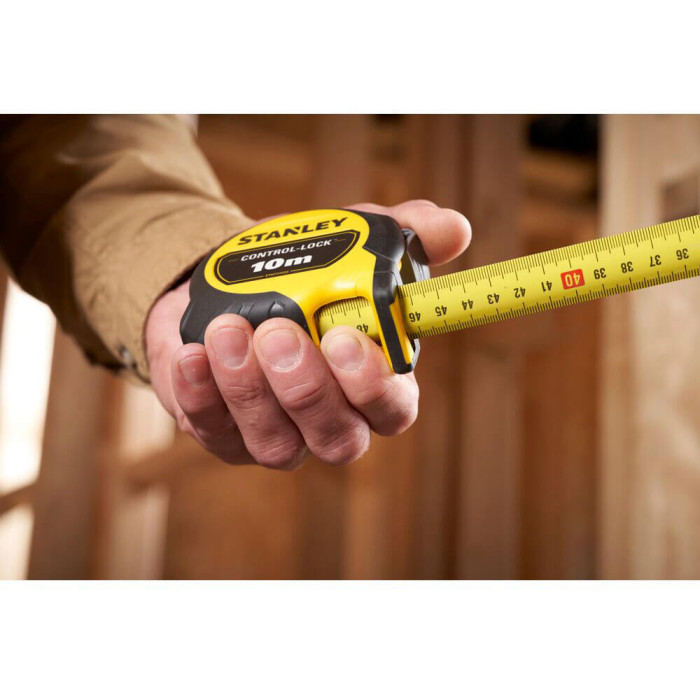 Рулетка STANLEY Control-Lock 10 м 25 мм STHT37233-0 - изображение 7