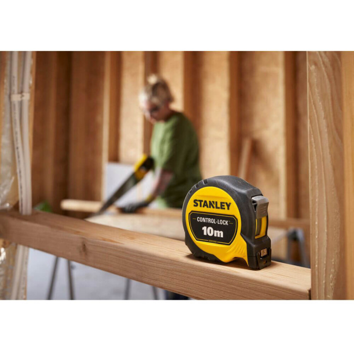 Рулетка STANLEY Control-Lock 10 м 25 мм STHT37233-0 - изображение 8