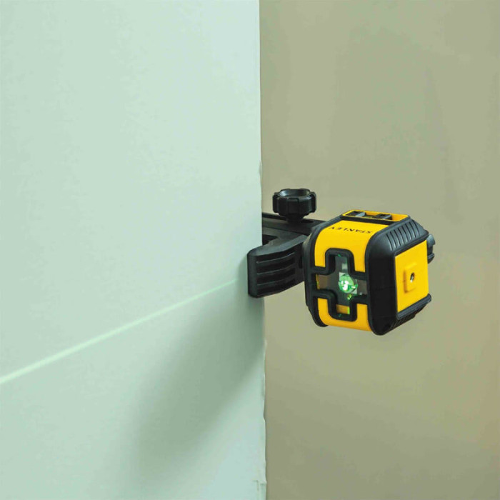 Рівень лазерний CUBIX® Green Beam Cross Line STANLEY STHT77499-1 - зображення 4
