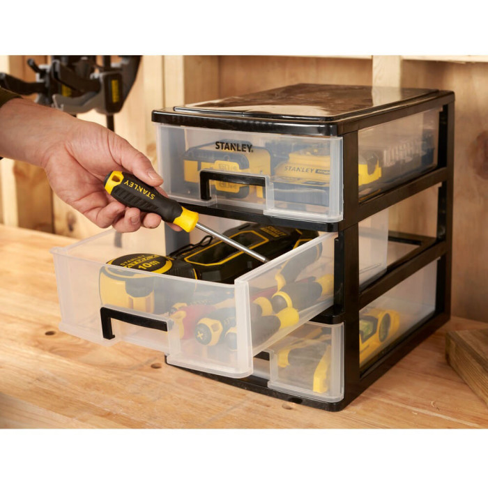 Органайзер вертикальний STANLEY 341х320х251 мм STST40712-1 - зображення 4
