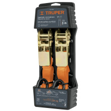 Ремень-стяжка автомобильная Truper 3м, 675кг