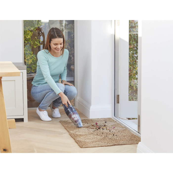 Пилосос акумуляторний (електровіник) BLACK+DECKER SVB520JW - зображення 4