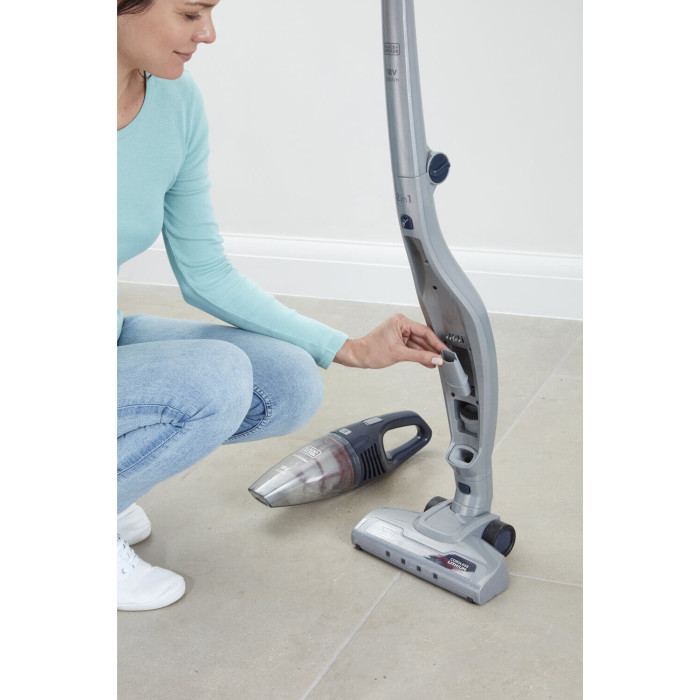 Пилосос акумуляторний (електровіник) BLACK+DECKER SVB520JW - зображення 8