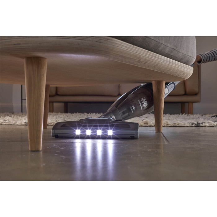 Пилосос акумуляторний (електровіник) BLACK+DECKER SVB520JW - зображення 12