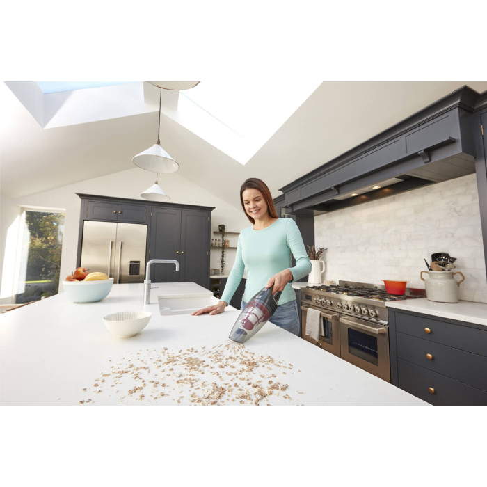 Пилосос акумуляторний (електровіник) BLACK+DECKER SVB620JW - зображення 2