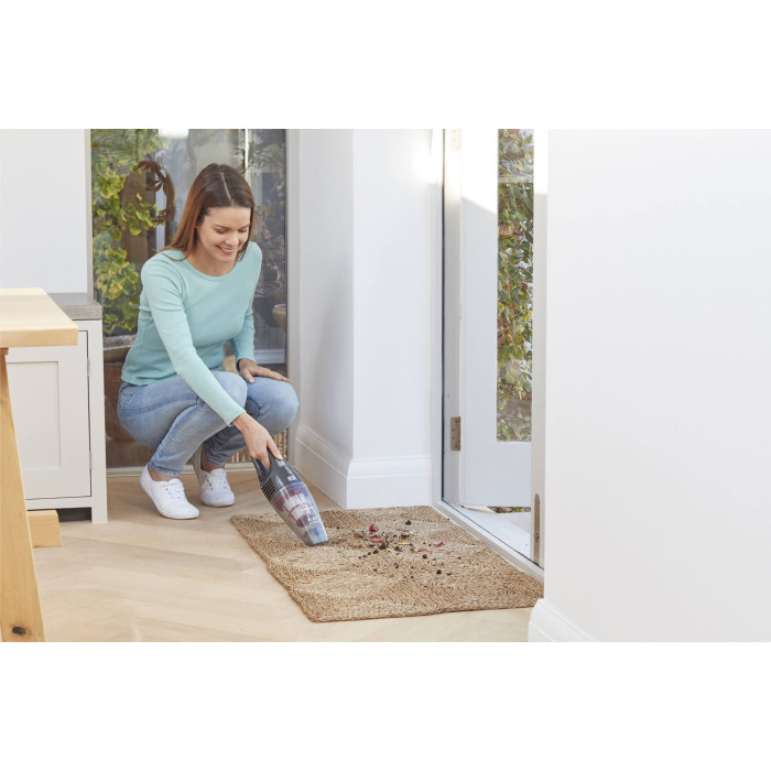 Пилосос акумуляторний (електровіник) BLACK+DECKER SVB620JW - зображення 3