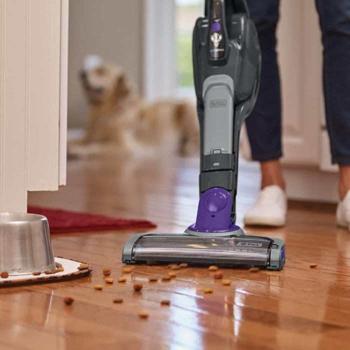 Пилосос акумуляторний (електровіник) BLACK+DECKER SVJ520BFSP - зображення 6