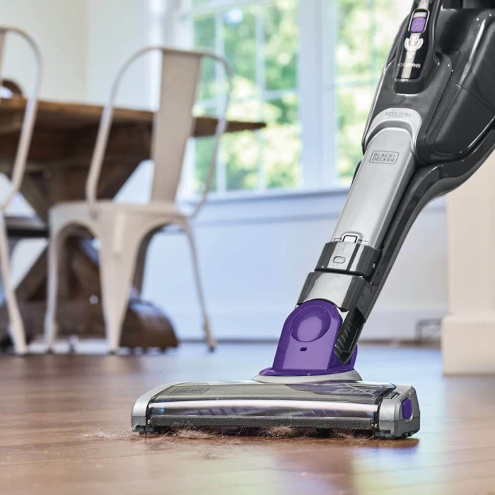 Пилосос акумуляторний (електровіник) BLACK+DECKER SVJ520BFSP - зображення 8