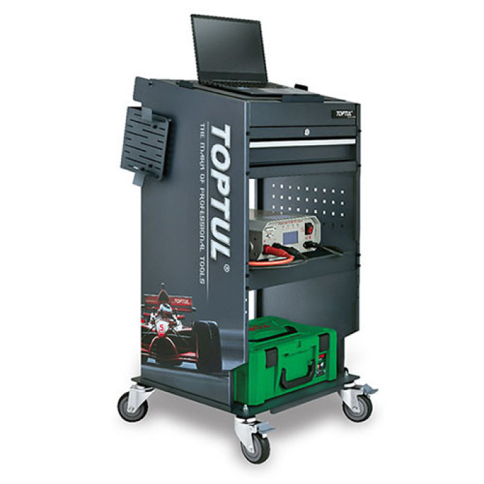 Тележка автодиагноста TOPTUL 1124х682х531 мм TCMD0103