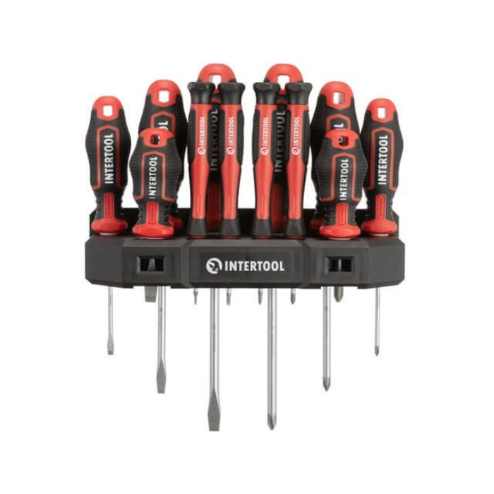 Набор отверток Intertool 12шт. - изображение 2