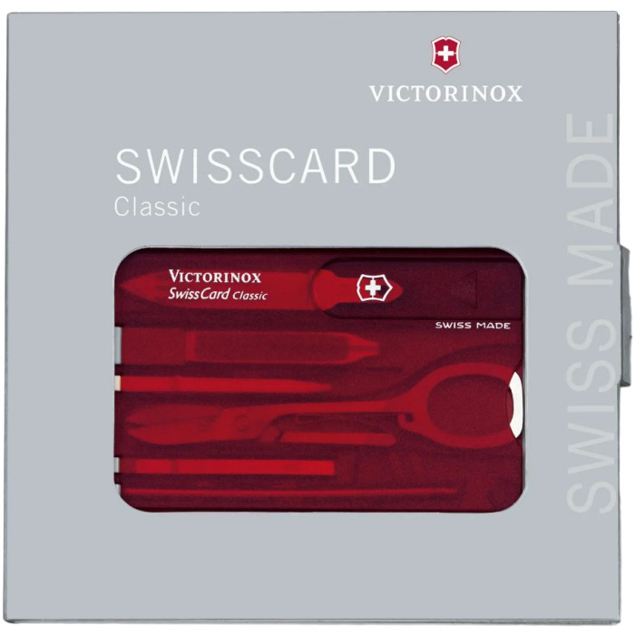 Швейцарская карта Victorinox Card Classic 0.7100.T Vx07100.T - изображение 3