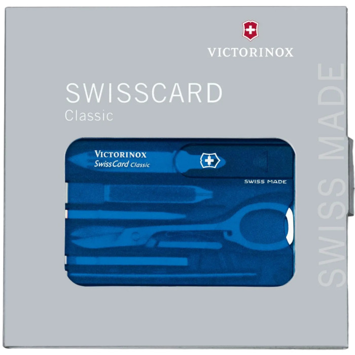 Швейцарская карта Victorinox Swiss Card Classic 0.7122.T2 Vx07122.T2 - изображение 3