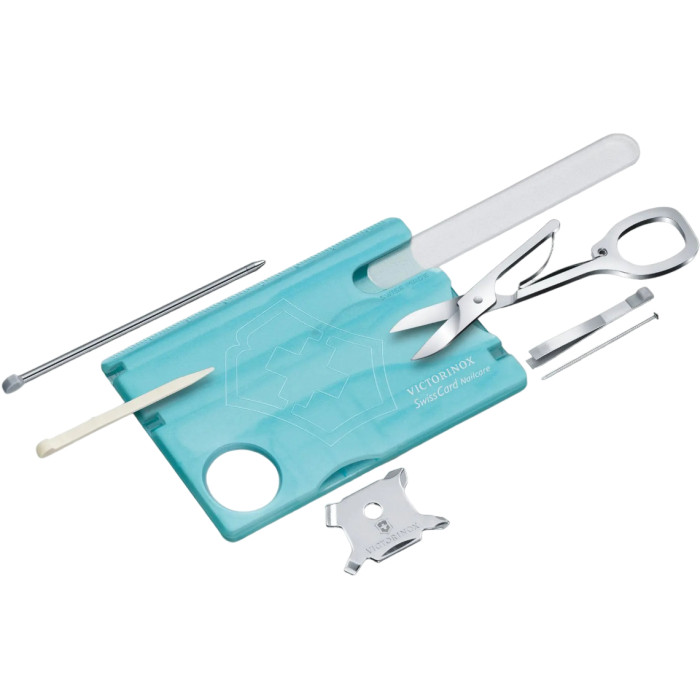 Швейцарская карта Victorinox Swiss Card Nailcare 0.7240.T21 Vx07240.T21 - изображение 2