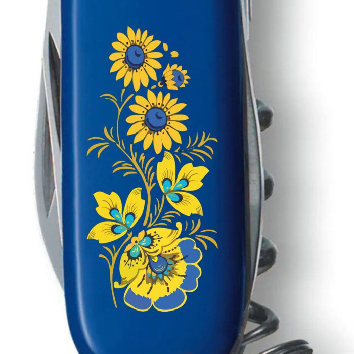 Складаний ніж Victorinox Spartan Ukraine Квіти Vx13603.2_T1050u - зображення 3
