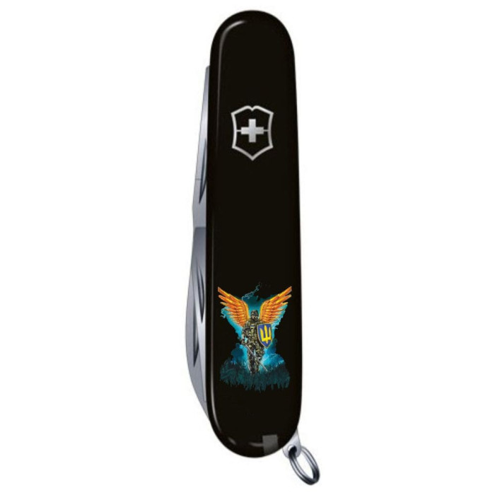 Складаний ніж Victorinox Climber Ukraine Янгол ЗСУ 1.3703.3_T1061u Vx13703.3_T1061u - зображення 2