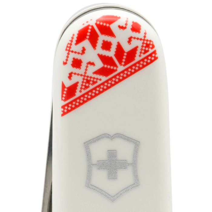Складной нож Victorinox Climber Ukraine Красная вышиванка Vx13703.7_T0051r - изображение 5