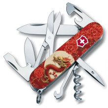 Складной нож Victorinox Climber Zodiac Китайский красный дракон 1.3703.Z3250p Vx13703_Z3250p