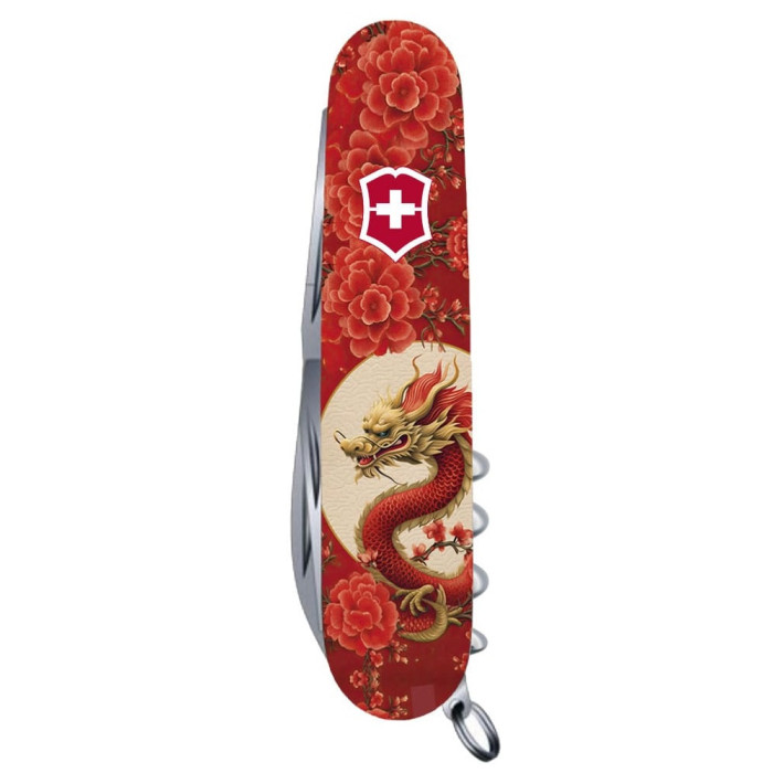 Складной нож Victorinox Climber Zodiac Китайский красный дракон 1.3703.Z3250p Vx13703_Z3250p - изображение 2