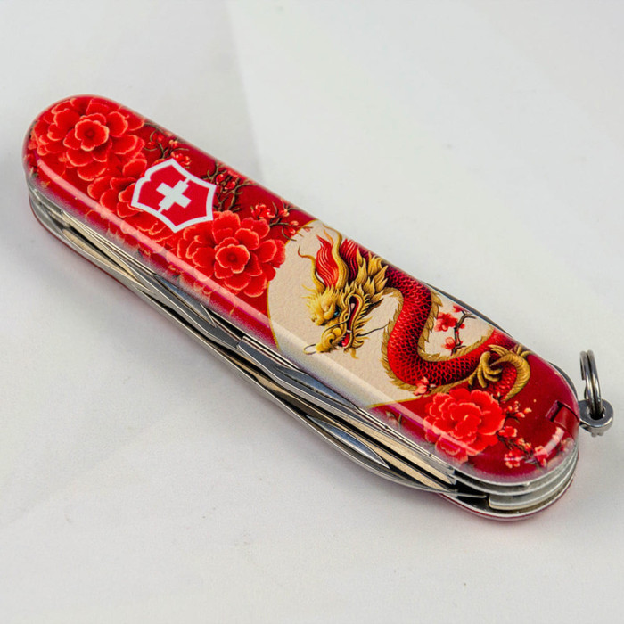 Складной нож Victorinox Climber Zodiac Китайский красный дракон 1.3703.Z3250p Vx13703_Z3250p - изображение 4