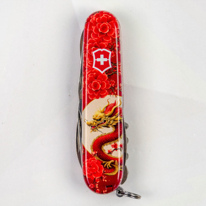 Складной нож Victorinox Climber Zodiac Китайский красный дракон 1.3703.Z3250p Vx13703_Z3250p - изображение 7