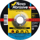 Круг шліфувальний по металу NovoAbrasive Profi 27 A24 RBF 125х22.23х6 мм WG2712560
