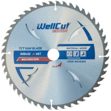 Диск пильный по дереву WellCut Standard 300х32х48 WS48300
