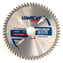 Диск пильный по дереву WellCut Standard 200х32х60 WS60200