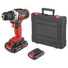 Дрель-шуруповерт аккумуляторная INTERTOOL WT-0314