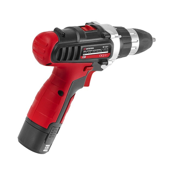 Дрель-шуруповёрт аккумуляторная INTERTOOL WT-0321 - изображение 7
