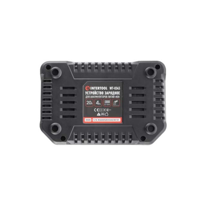 Зарядное устройство INTERTOOL Li-Ion 20 В WT-0345 - изображение 4