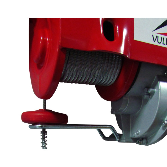 Тельфер електричний канатний VULKAN 600/1200 кг 12/6 м WY-600/1200 - зображення 2