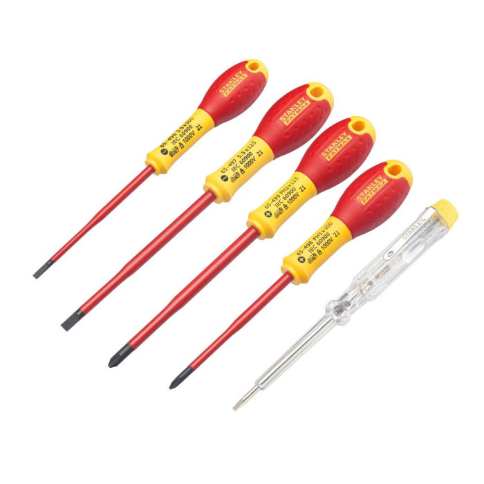 Набор отвёрток диэлектрических 5 шт STANLEY FatMax VDE 1000V XTHT0-62692 - изображение 2