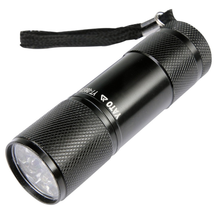 Фонарь Yato мини алюминий 9 LED