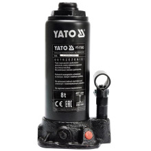 Домкрат бутылочный гидравлический YATO 8 т YT-17003