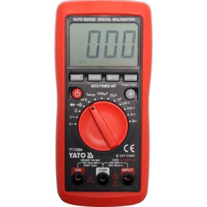 Цифровий мультиметр YATO YT-73084