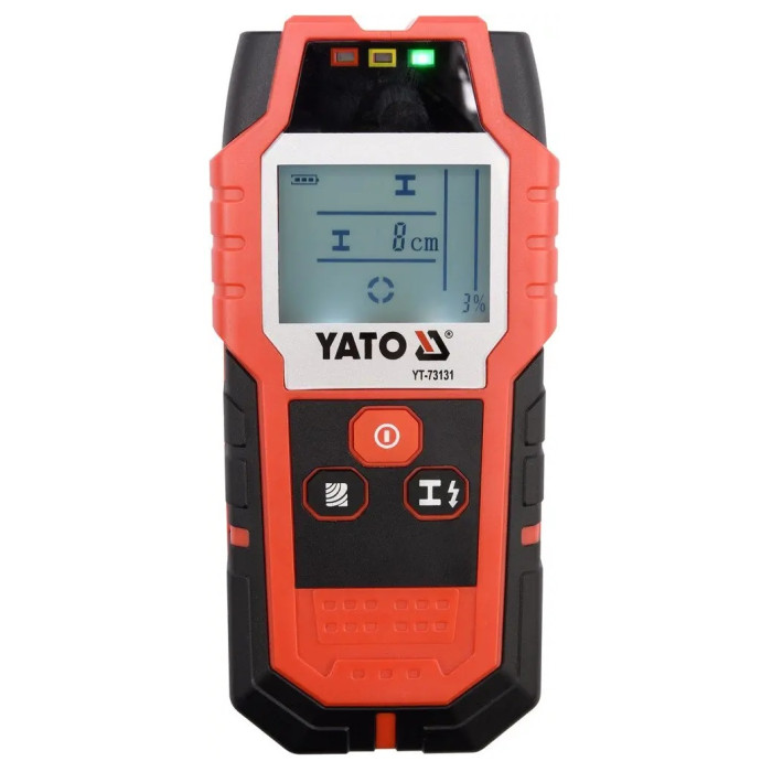 Детектор прихованих конструкцій та проводки YATO YT-73131 - зображення 3