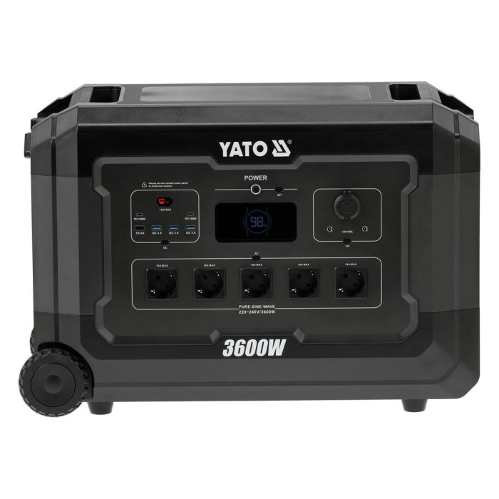 Портативная зарядная станция YATO YT-83096 - изображение 3