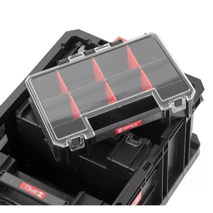 Ящик для інструментів QBRICK SYSTEM Two Toolbox Plus + 2 органайзера Multi Z252771PG002 - зображення 2
