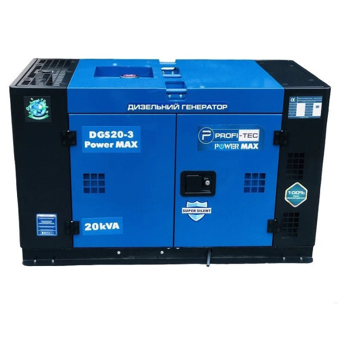 Генератор дизельный PROFI-TEC Power MAX DGS20 005030 - изображение 2