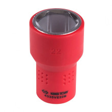Головка торцева діелектрична KING TONY VDE 22 мм 1/2" 4335VE22M