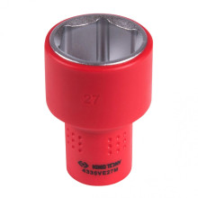 Головка торцева діелектрична KING TONY VDE 27 мм 1/2" 4335VE27M