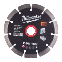 Круг алмазный по бетону Milwaukee DSU 150 150х22.23х2.4 мм 4932373148