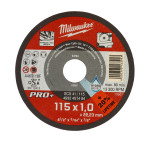 Круг отрезной по нержавеющей стали Milwaukee PRO+ SCS 41 115х22.23х1 мм 4932451484
