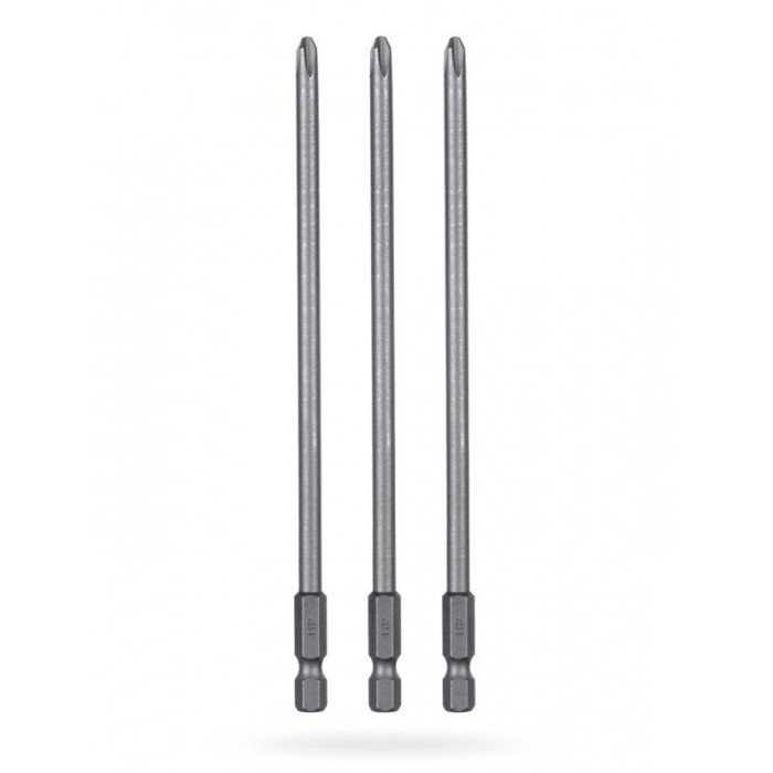 Биты удлинённые 3 шт Milwaukee PH2x148 мм 4932459393