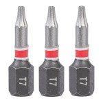 Биты ударные 3 шт Milwaukee Shockwave TX BO7 25 мм 4932500369