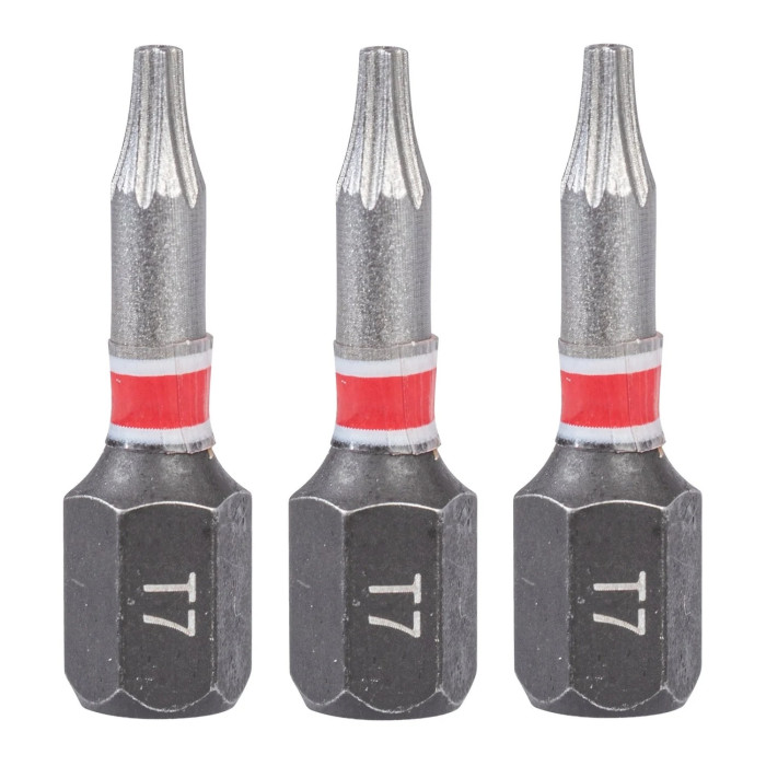 Биты ударные 3 шт Milwaukee Shockwave TX BO7 25 мм 4932500369